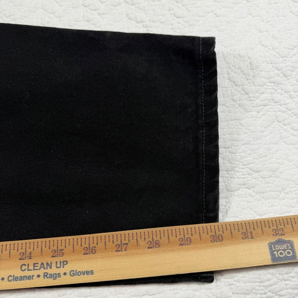 Vtg 90s Levis 550 Men Black Relaxed Fit Jeans 42x30 (Fit 40x30) USA Made Red Tab